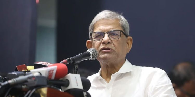 ডিসেম্বরের মধ্যে নির্বাচনের প্রস্তুতির নির্দেশনা প্রশংসার দাবিদার: মির্জা ফখরুল