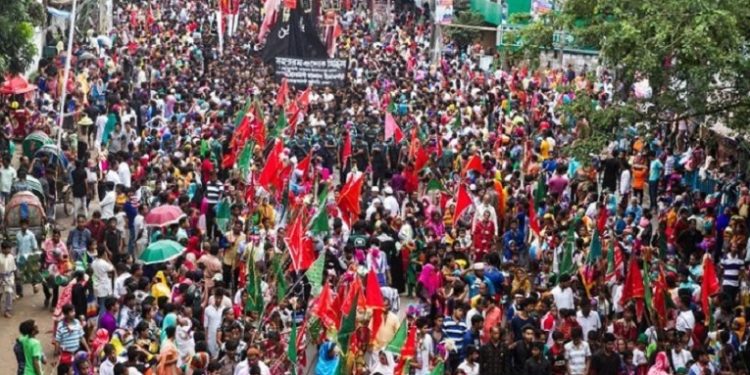 তাজিয়া মিছিলে অস্ত্র বহন ও আতশবাজি নিষিদ্ধ করল ডিএমপি