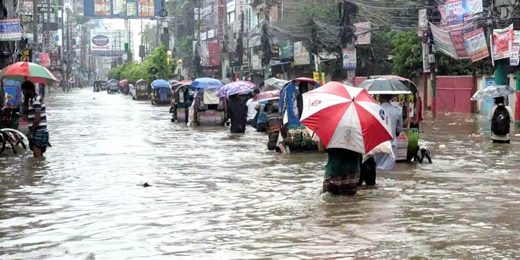ফেনীতে বন্যা নিয়ন্ত্রণ বাঁধের ১৪ স্থানে ভাঙন, ৩০ গ্রাম প্লাবিত