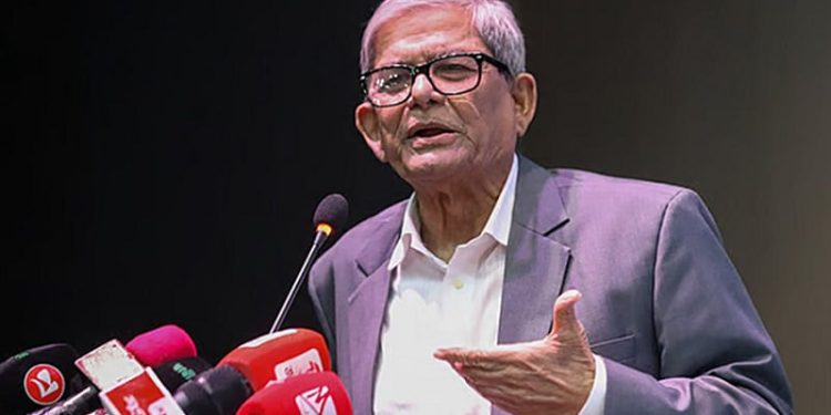 শুধু শেখ হাসিনা নয়, আ.লীগেরও বিচার হওয়া উচিত: মির্জা ফখরুল