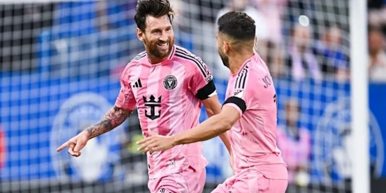 জোড়া গোলে মিয়ামিকে জেতালেন মেসি