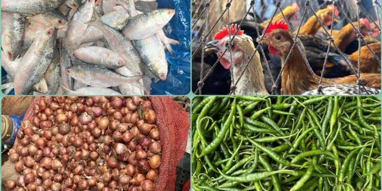 নিত্যপণ্যের বাজারে অস্থিরতা সরবরাহ সংকটে বাড়ছে দাম