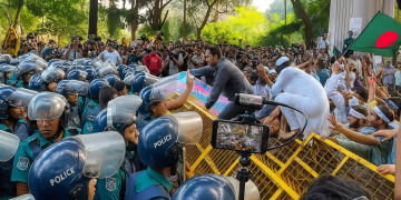 এমপিওভুক্ত শিক্ষকদের সচিবালয়ে যাত্রা আটকে দিয়েছে পুলিশ