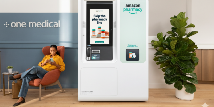 প্রেসক্রিপশন ওষুধের জন্য ভেন্ডিং মেশিন চালু করছে অ্যামাজন ফার্মেসি