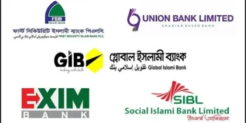 ফের পতনে একীভূত প্রক্রিয়ার পাঁচ ব্যাংক