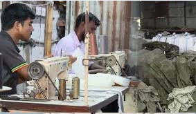 আর্থিক সংকটে সৈয়দপুরের তৈরি পোশাক ব্যবসায়ীরা