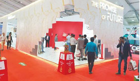 ছুটির দিনে জমে উঠেছে সিরামিক এক্সপো