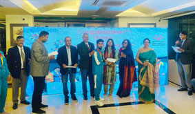 মুসা মিয়া বুদ্ধি বিকাশের শিক্ষার্থী পান্না-সজীবকে সংবর্ধনা