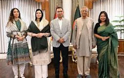 প্রধান উপদেষ্টার সঙ্গে সপরিবারে সাক্ষাৎ তারেক রহমানের