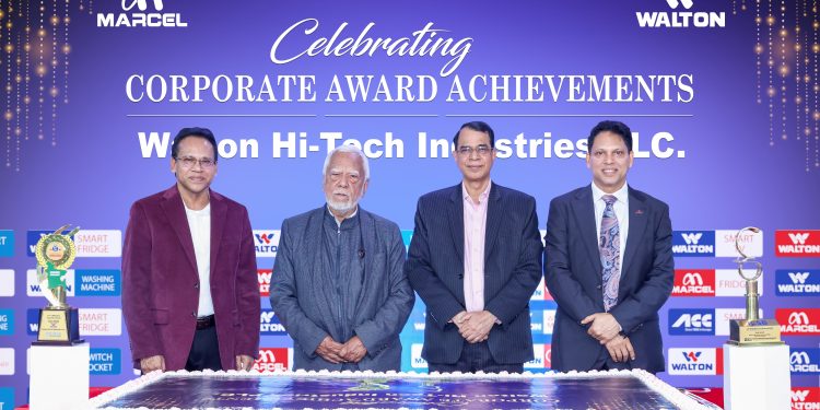 কর্পোরেট গভর্ন্যান্সে অনন্য সাফল্য: ওয়ালটনের টানা আইসিএসবি ও আইসিএমএবি অ্যাওয়ার্ড অর্জন উদযাপন