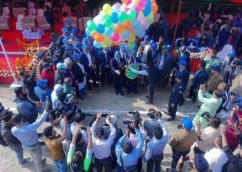 রেলওয়ের বার্ষিক ক্রীড়া প্রতিযোগিতা উদ্বোধন