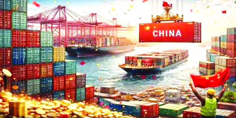 ২০২৫ সালে বাণিজ্যে ঐতিহাসিক রেকর্ড করেছে চীন