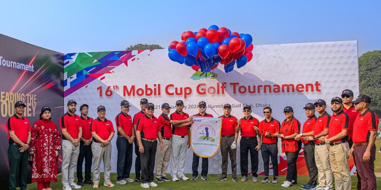 কুর্মিটোলা গলফ ক্লাবে অনুষ্ঠিত হলো ১৬তম মবিল কাপ গলফ টুর্নামেন্ট ২০২৬