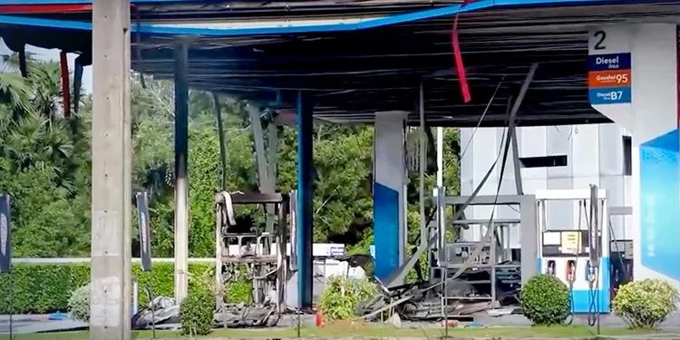 থাইল্যান্ডের দক্ষিণাঞ্চলে পেট্রল পাম্পে বোমা হামলায় আহত ৪
