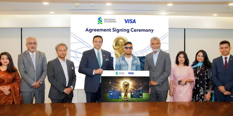 স্ট্যান্ডার্ড চার্টার্ড–ভিসার ক্যাম্পেইন: কার্ড ব্যবহারেই বিশ্বকাপ দেখার সুযোগ