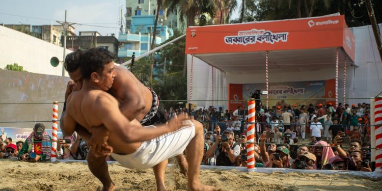 বাঘা শরীফ আবারও চ্যাম্পিয়ন, ঐতিহ্যবাহী জব্বারের বলীখেলা ১১৭তম আসর শেষ