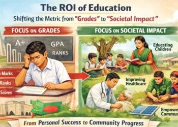 জিপিএ নয়, শিক্ষা হোক সমাজ উন্নতির