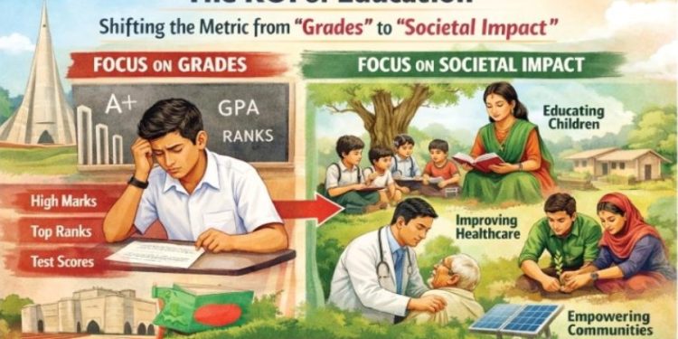 জিপিএ নয়, শিক্ষা হোক সমাজ উন্নতির