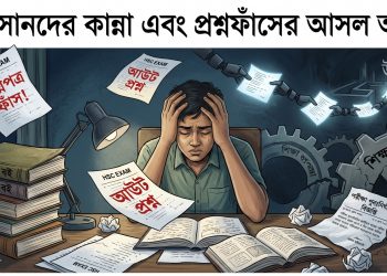 রাফসানদের কান্না এবং প্রশ্নফাঁসের আসল অসুখ