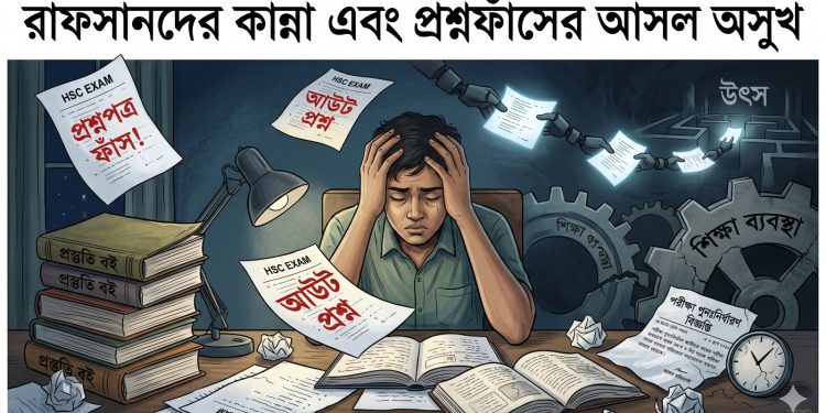 রাফসানদের কান্না এবং প্রশ্নফাঁসের আসল অসুখ