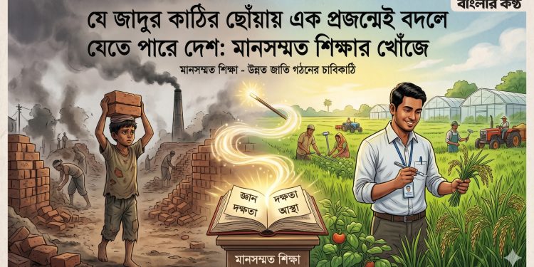 যে জাদুর কাঠির ছোঁয়ায় এক প্রজন্মেই বদলে যেতে পারে দেশ