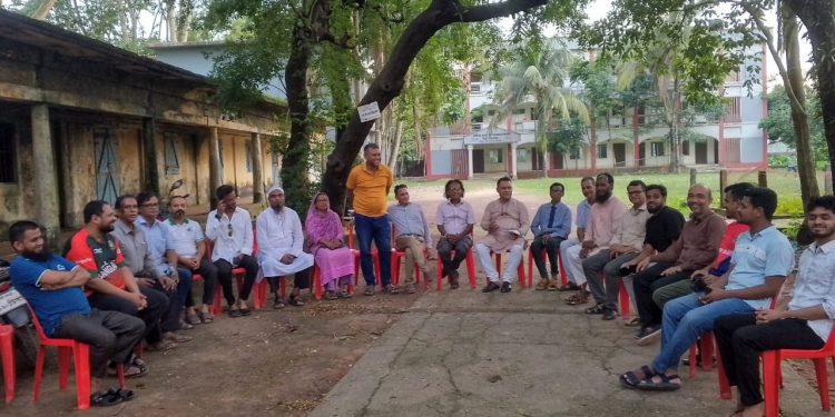 নবীগঞ্জে পুকুর রক্ষা আন্দোলনের তৃতীয় পরামর্শ সভা