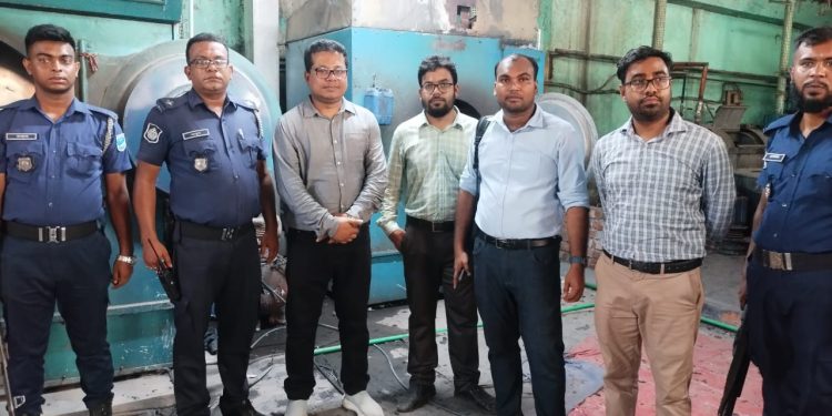 রূপগঞ্জে গ্যাস চুরির অভিযোগে তিতাসের অভিযান